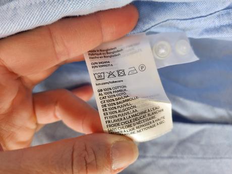Pánska košeľa h&m, h&m,l