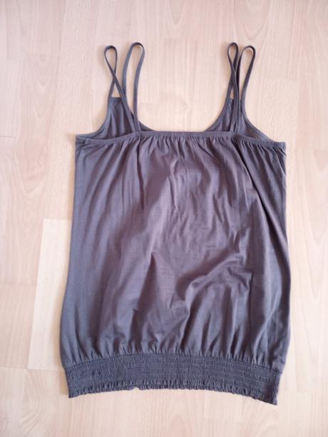 Bavlnene tričko s tyrkysovou aplikaciou s/m, s