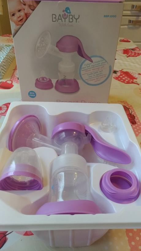 Manuálna odsavacka materského mlieka, 