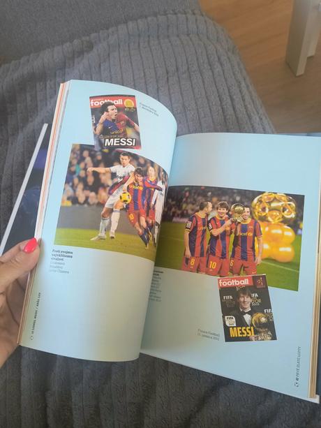 Messi lionel kráľ leo kniha, 