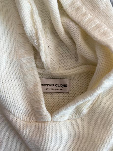 Dievčenská krémová vesta, cactus clone,140