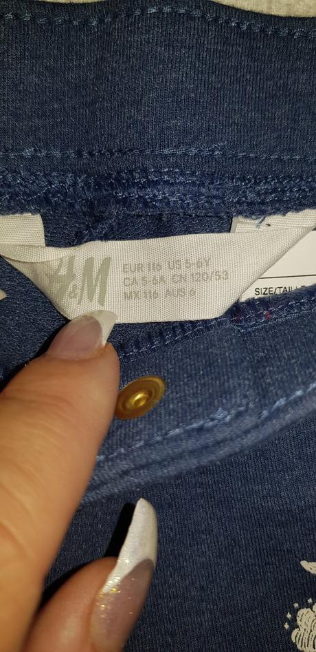 Nohavice, h&m,116