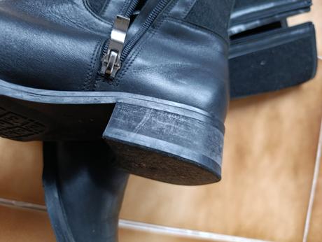 Čierne elegantné čižmy, 36