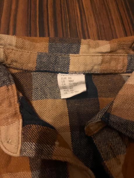 Flanelová kosela, h&m,86