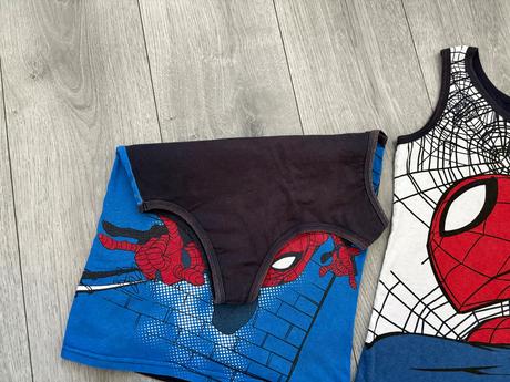 2x letné spiderman tielko veľ. 134/140, lupilu,134