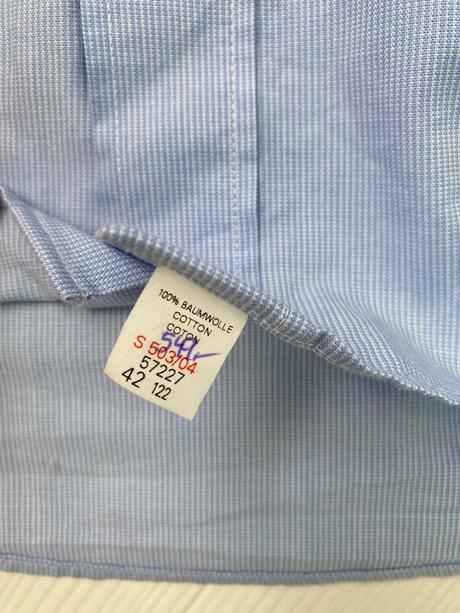 Christian berg - modrá košeľa, 42