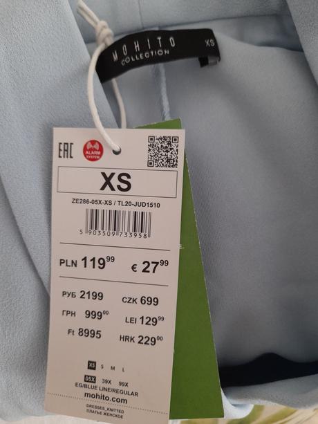 Ruzove šaty mohito, mohito,xs