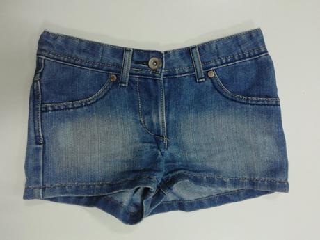 Rifľové kraťasy indigo, 122