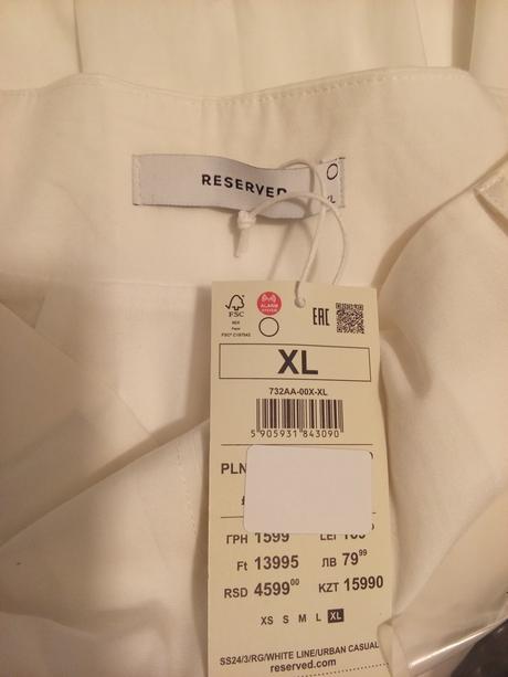 Dlhá sukňa s opaskom, reserved,xl