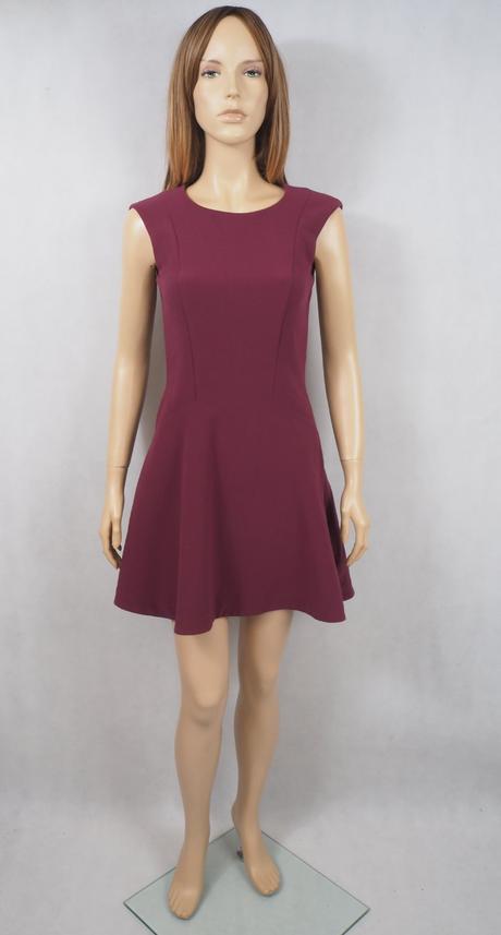 Kvalitné bordové šaty h&m, h&m,36