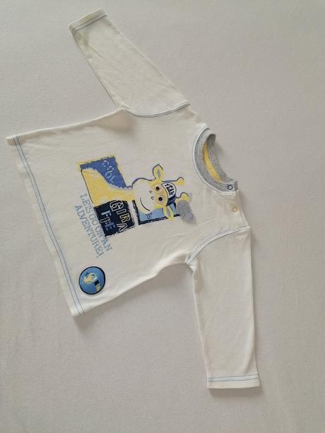 Tričko bavlnené - žirafa má pohyblivé oči, tchibo,86