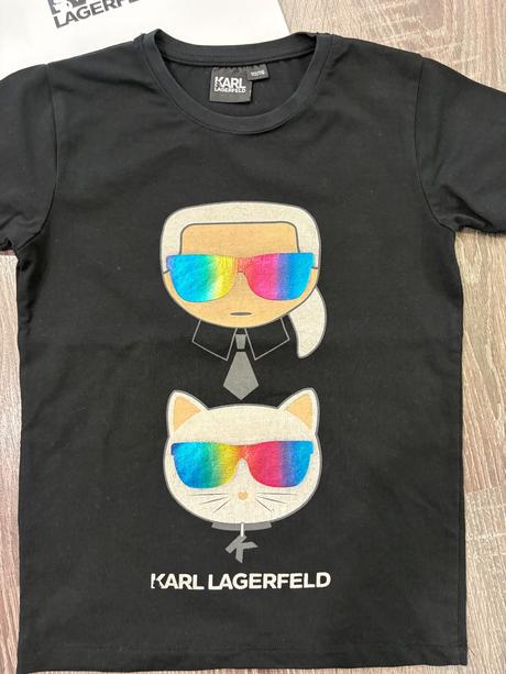 Karl lagerfeld detske tričko 110/116, 110