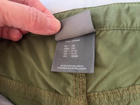 Krátke nohavice, jack wolfskin,152