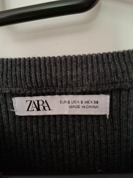Svetríkový top zara, zara,s
