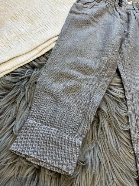 Dievčenské vzorované nohavice h&m (86), h&m,86