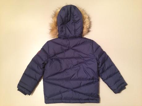 Krasna zimna bunda top stav, palomino,98