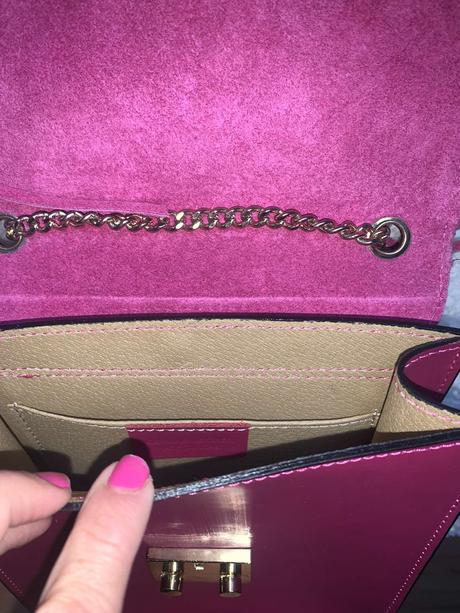 Kožená crossbody kabelka,