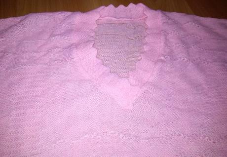 Ružový svetrík, xl