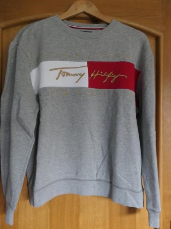 Tommy hilfiger luxusna damska excluziv mikina l, tommy hilfiger,l