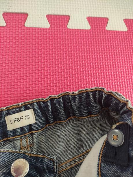 Riflová sukňa, f&f,128