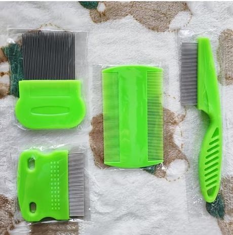 Ezy dose, sada hrebeňov na odstraňovanie vší,4ks, 