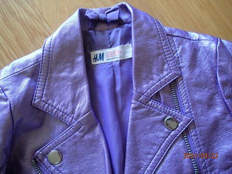 Fialkový komplet, h&m,98