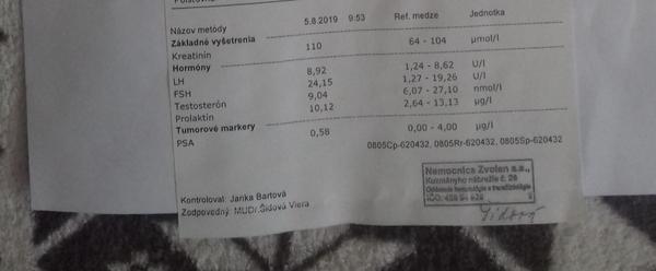 Zmenia sa ešte hodnoty manželovej azoospermie?