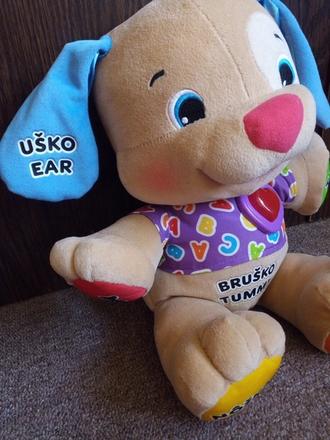 Fisher price hovoriaci/spievajúci psik, 