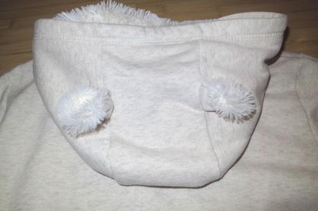 Teplá mikina s uškami, new yorker,xl