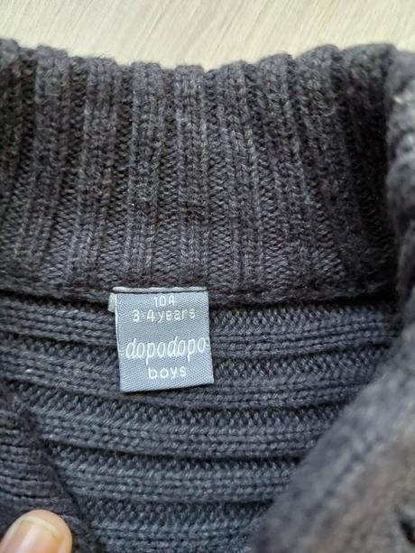 Pletený hrubý sveter, dopodopo,104