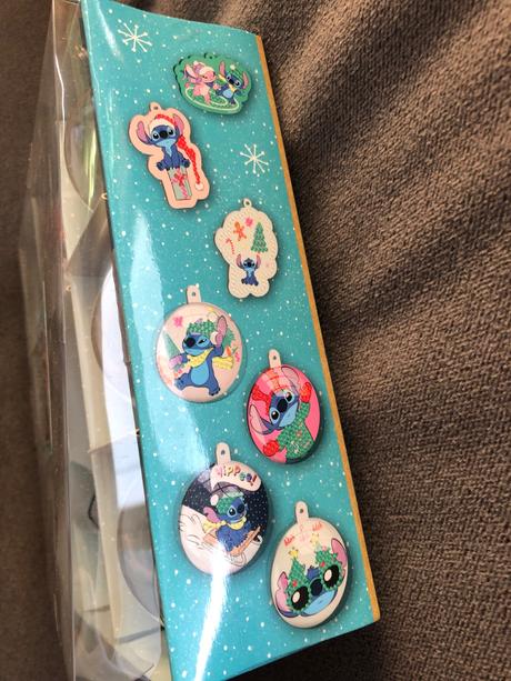 Stitch vianočné gule, 