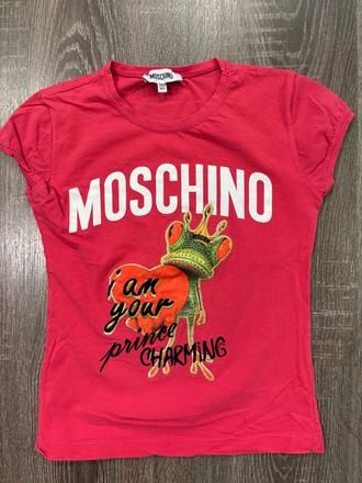 Moschino dievčenske tričko na 10 rokov, moschino,140