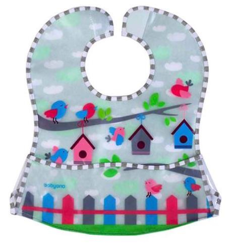 Babyono 836 podbradník nepremokavý s kapsičkami,