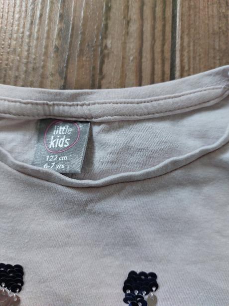 Balík tričiek,  mikina, šaty, 122–134