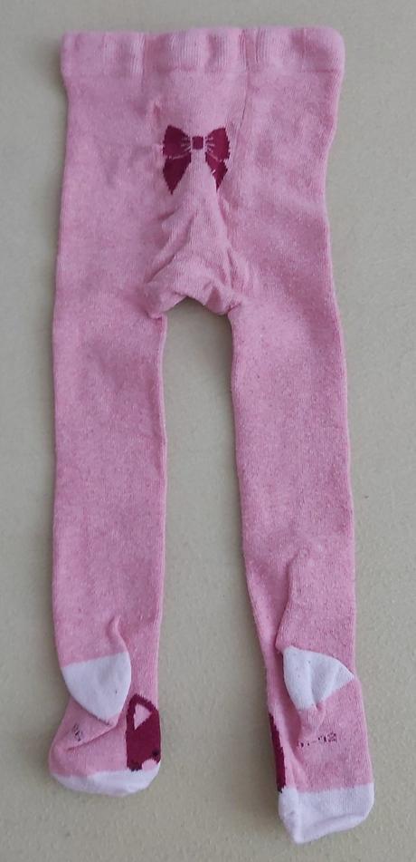 Pančušky s mašľou 86/92, lupilu,86