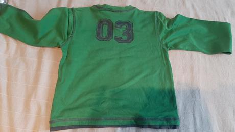 Nove monterky + tričko dlhy rukav, 104