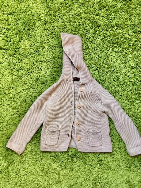 Bledoružový svetrík vel. 92 happy kids, tchibo,92