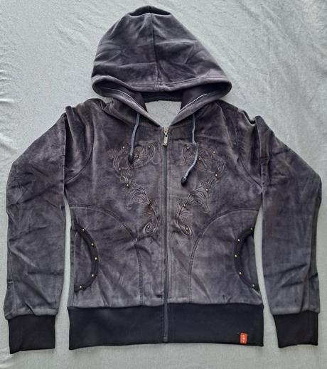 Mikina zamatová 158/164, 158