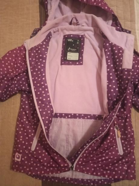 Prechodná bodkovaná softshellová bunda, palomino,122