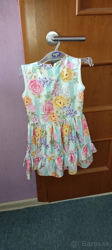 Spoločenské šaty veľ.128, 128