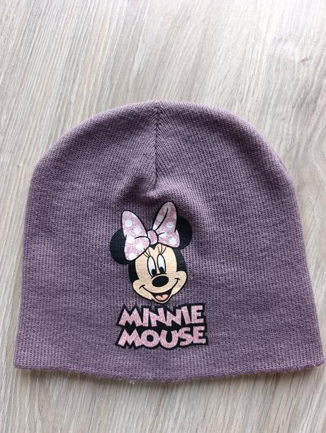 Dievčenská fialová čiapka minnie, disney