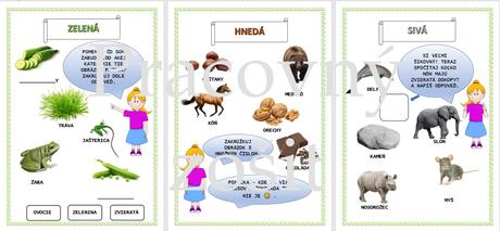 Pracovný zošit - farby, 