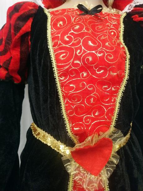 Kostým stredoveká kráľovná, atosa, 7-10r, 128-140, 