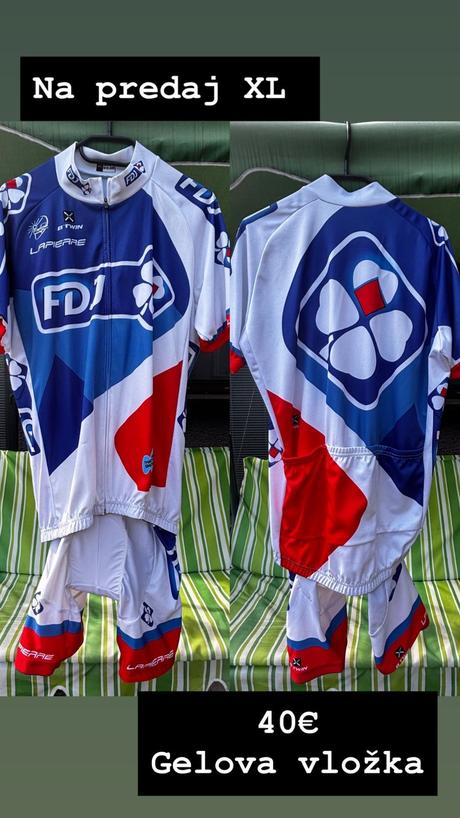 Cyklistický dres, xl