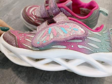 Skechers - svietiace botasky, skechers,26