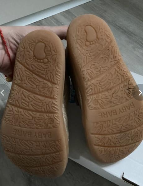 Celoročne topanky baby bare febo fall gold c.28, baby bare shoes,28
