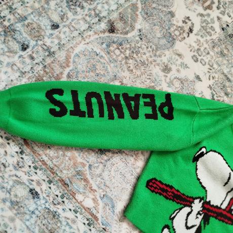 Krásny crop svetrík h&m s motívom peanuts, h&m,152