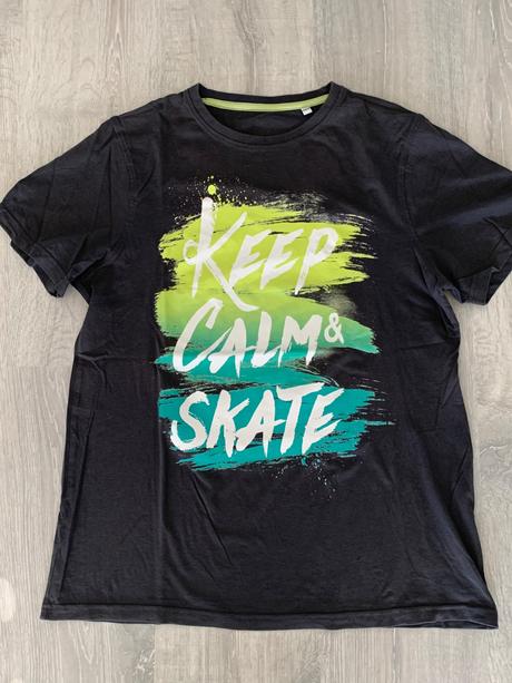Tricko keepcalmskate, c&a,170