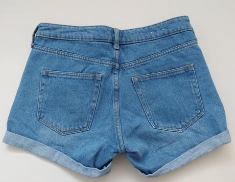 Riflové kraťasy h&m, h&m,xs
