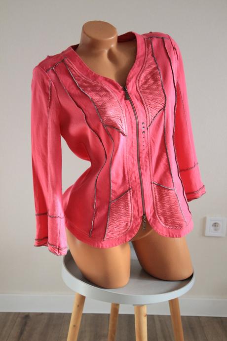 Biba ľahké sako so zipsom, m